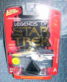 Johnny Lightning Star Trek series 4 ENTERPRISE 1701 D BATTLE DAMAGED 
