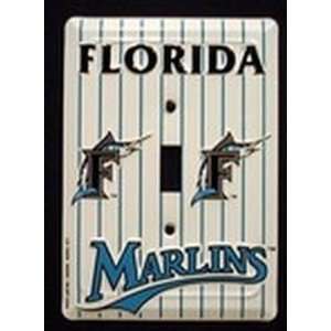   Florida Marlins Light Switch Covers (single) Plates 
