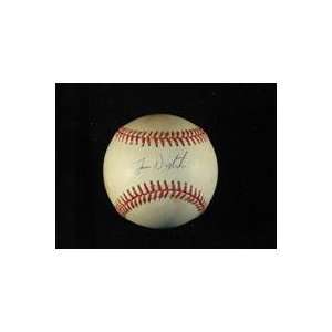  Lenny Dykstra Autographed Ball   Autographed Baseballs 