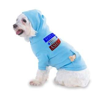  VOTE FOR ASHLEY Hooded (Hoody) T Shirt with pocket for 