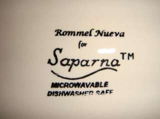 Rommel Nueva for Saparna Large Serving Platter w Acorns  