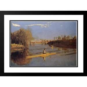 Eakins, Thomas 24x19 Framed and Double Matted Max Schmitt in a Single 