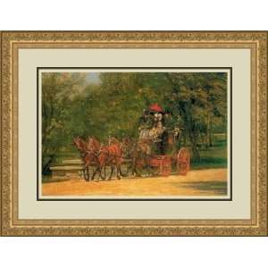   Rogers Four in Hand by Thomas Eakins   Framed Artwork