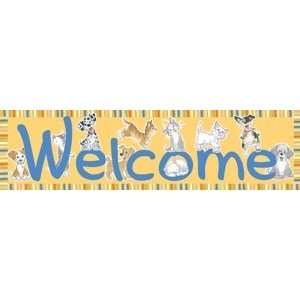  Wags & Whiskers Welcome Banner Toys & Games