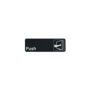  Update International S39 1BK Push Sign 