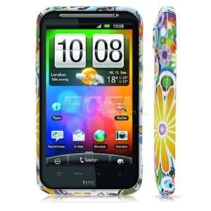  Ecell   SPRING FLOWERS SILICONE GEL SKIN CASE FOR HTC 