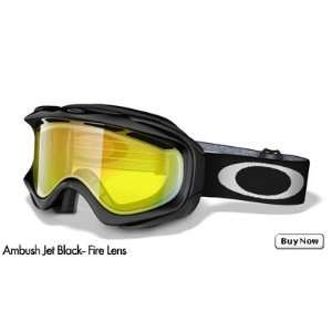  Oakley Ambush, Jet Black Fire Lens