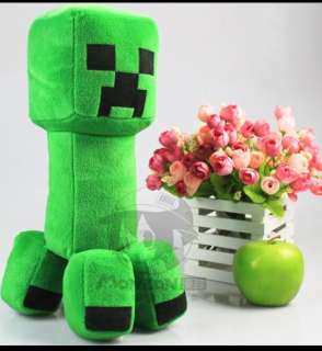 Minecraft Creeper Plush Doll  4 legs super cute 30cm  