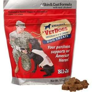  Americas VetDogs Skin and Coat Formula Dog Treats by Bil 
