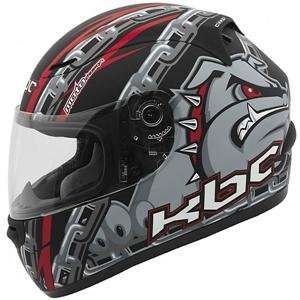  KBC VR 1X Bulldog Helmet   X Small/Black Automotive