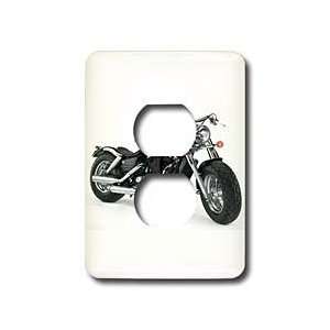Light Switch Cover Picturing Picturing Harley Davidson Motorcycle   2 