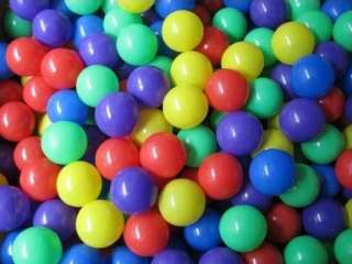 200pcs Ball Pit Balls for Inflatable PLAYHOUSE Toys Hut  