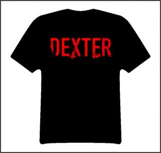 Dexter season 4 t shirt Black  