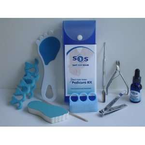  SOS Safe Salon Pedicure Kit Beauty