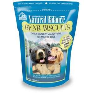  Bear Biscuits Dog Treats, 16 oz   12 Pack