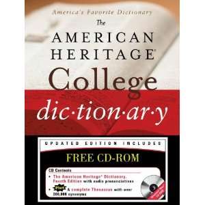  The American Heritage College Dictionary, Fourth Edition 