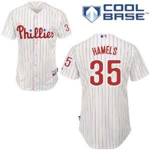 Cole Hamels Philadelphia Phillies Authentic Home Cool Base Jersey By 