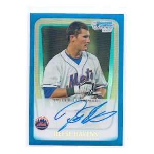   #170 Reese Havens New York Mets Auto #ed 150/150