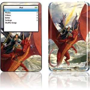  Larry Elmore Red Dragon skin for iPod 5G (30GB)  