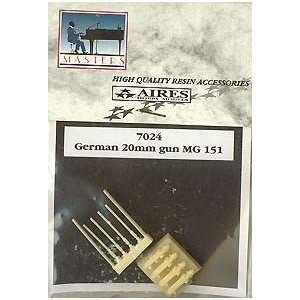  German 20mm MG151 Machine Gun (Resin Only) 1 72 Aires 