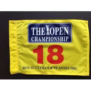  2001 British Open Pin Flag