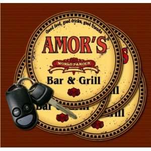  AMORS Family Name Bar & Grill Coasters