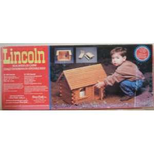 Lincoln Read Wood Log Cabin Vintage 1996 LC 160 Toys 