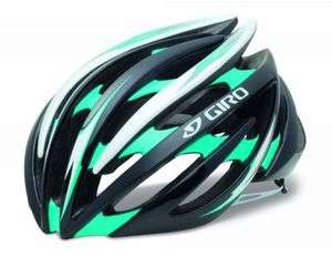 Giro Aeon Black/Turquoise Bike Helmet Size Large  