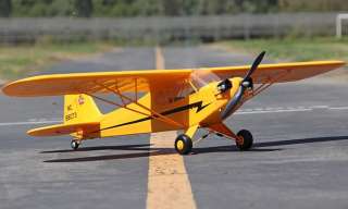 RC RTF PIPPER CUB READY TO FLY PLANE COMPLETE WITH RADIO BATTERY AND 