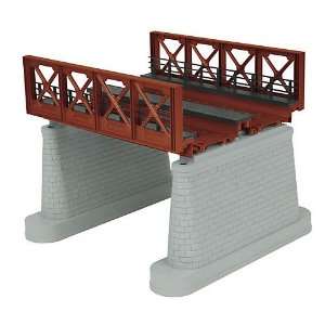  O 2 Track Girder Bridge, Rust Toys & Games