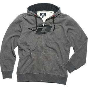  One Industries Capital Zip Up Hoody   Small/Charcoal 