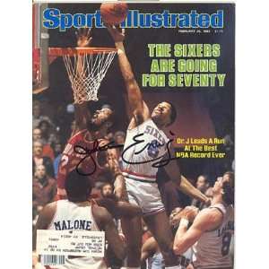  Julius Erving The Sixers February 28, 1983 Sports 