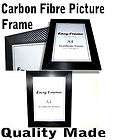   Fibre Vinyl Sheet Effect Picture Frame A4 Wall or Table Desk Mounted