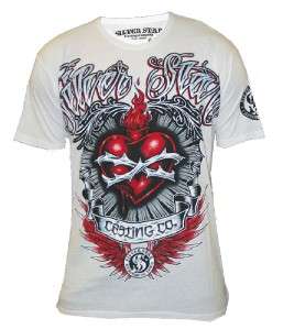 Silver Star White Diego Sanchez UFC 114 Walkout Tee XL  