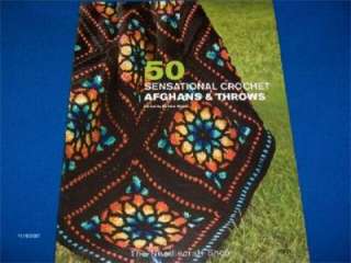 50 Sensational Crochet Afghans & Throws   Patterns  