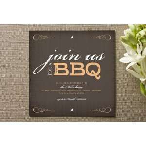  Rustica BBQ Party Invitations