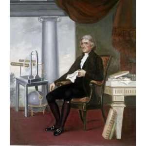  Thomas Jefferson by Vittorio Bianchini. Size 13.25 X 16.00 