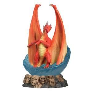  Ananta Boga Dragon Figurine   Cold Cast Resin   6.5 