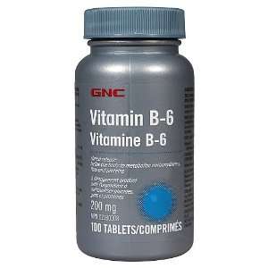 GNC Vitamin B 6 200mg