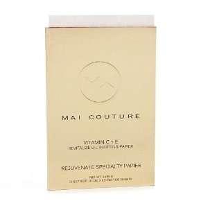   Mai Couture Revitalize Oil Blotting Papier Vitamin C+E, 100 ea Beauty