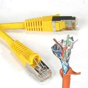  SF Cable, 50ft Shielded Cat5E 350MHz Molded Patch Cable 