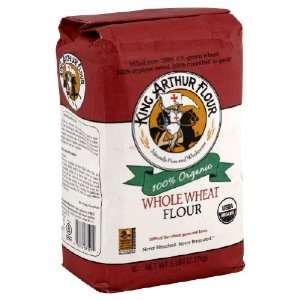 King Arthur Flour Whole Wheat, 5 Pound (Pack of 6)  