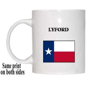  US State Flag   LYFORD, Texas (TX) Mug 