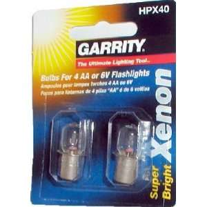  Garrity #BX40GST12N 2PK 4AA Xenon Bulb