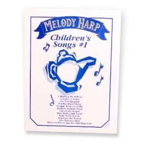  Children Songs/Folk Songs Songsheets for Meldoy Harp   4 