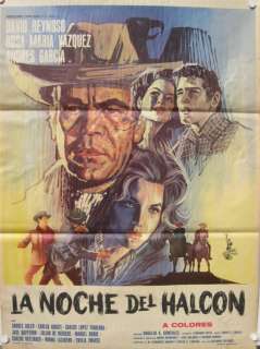 043 La Noche del Halcon Mexican Poster David Reynoso  