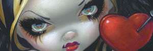 SPECIAL FEATURES on artist JASMINE BECKET GRIFFITH, Only Goth in Grad 