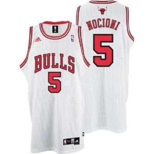 Andres Nocioni Jersey adidas White Swingman #5 Chicago Bulls Jersey 