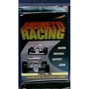  Andretti Racing Finish Line Racing Trading Card Pack (1992 