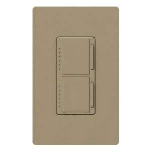   MA L3L3 MS Maestro 300 Watt Single Pole Dual Dimmer, Mocha stone Home